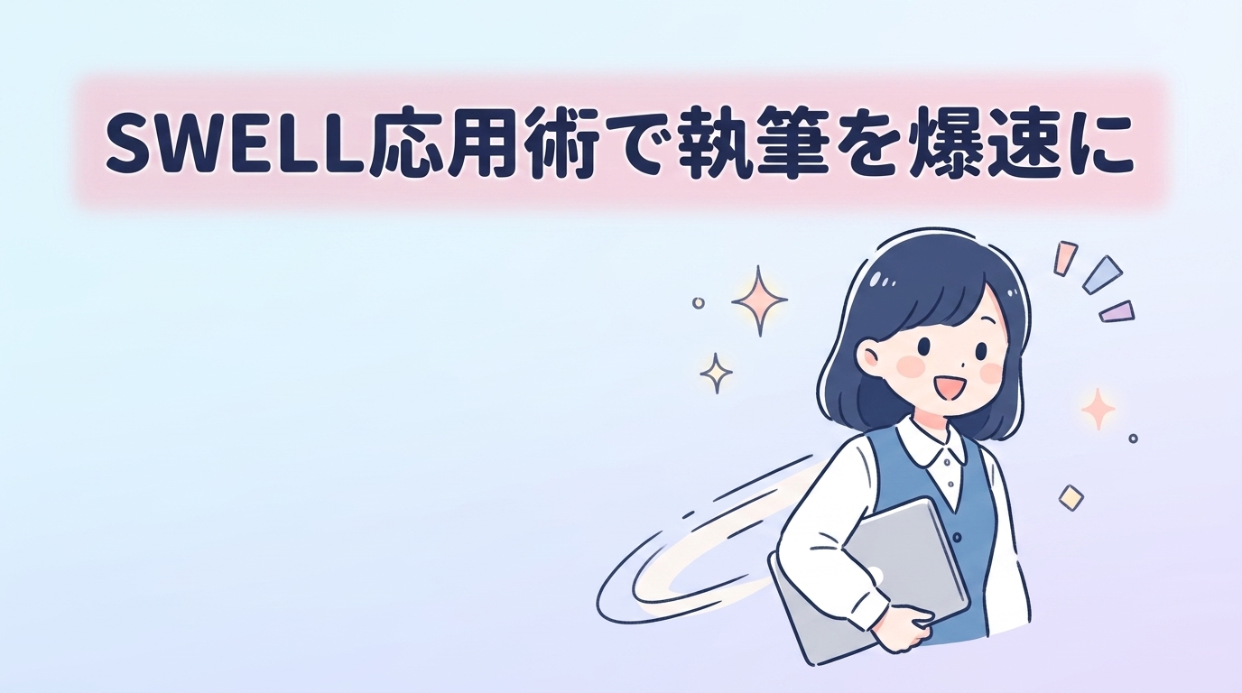 投稿を効率化するswellの応用機能