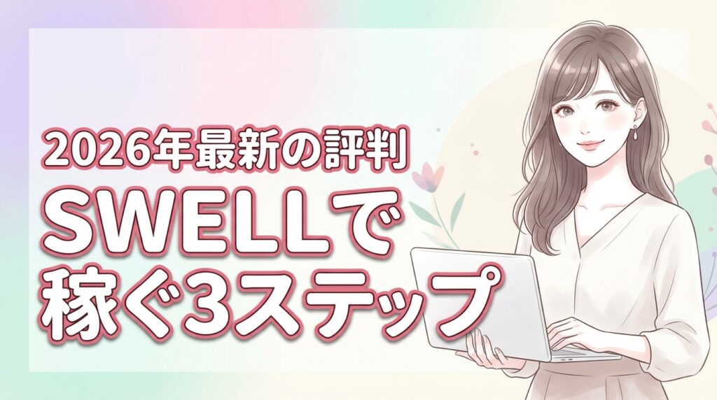 SWELLの評判は？3つのメリット・デメリットと導入3ステップで収益化へ